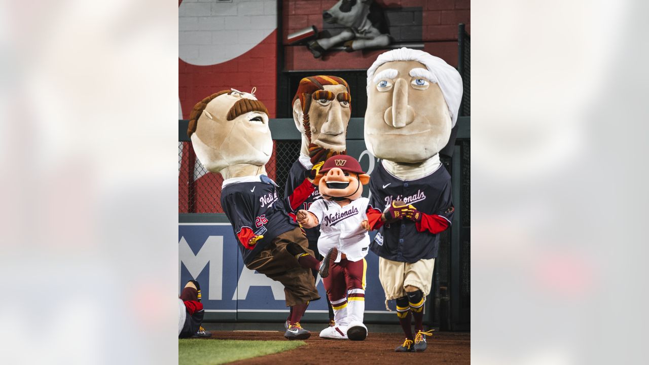 The Atlanta Braves cap pays tribute to their original mascot Chief