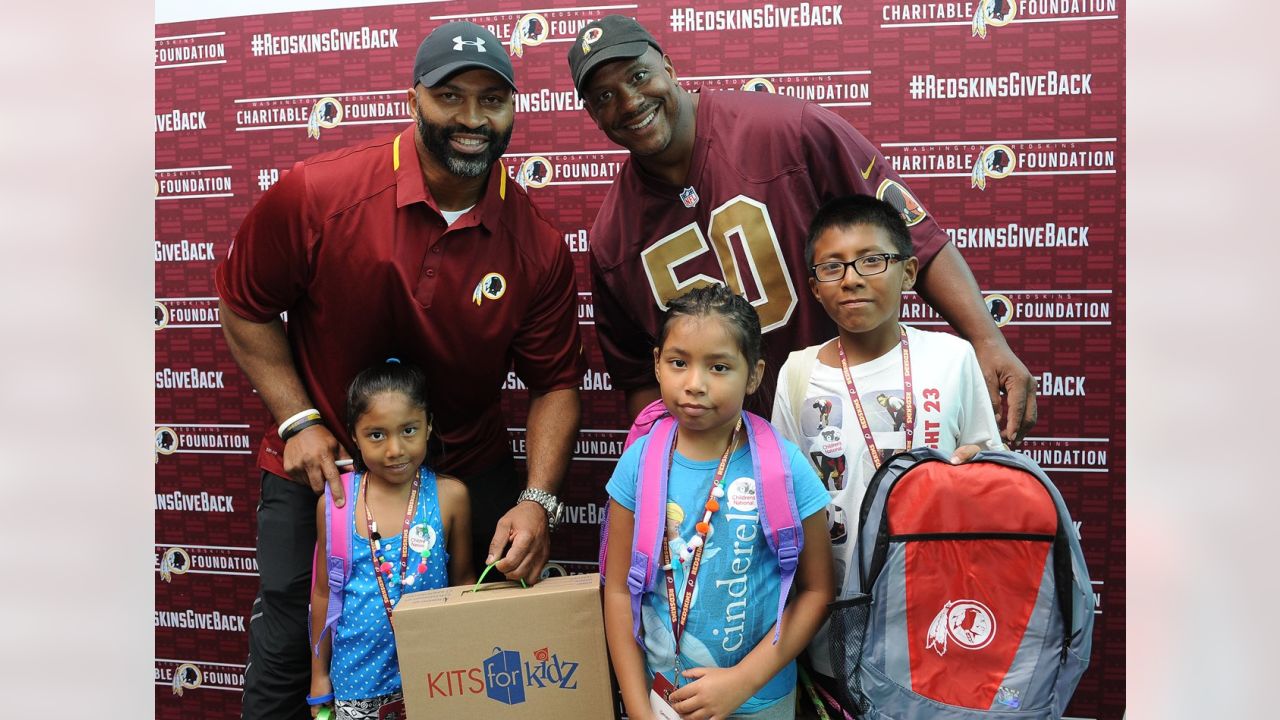 Washington Redskins Charitable Foundation Holds Second Annual Back