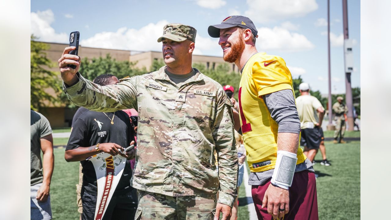 Washington Commanders Salute to Service at Joint Base Andrews