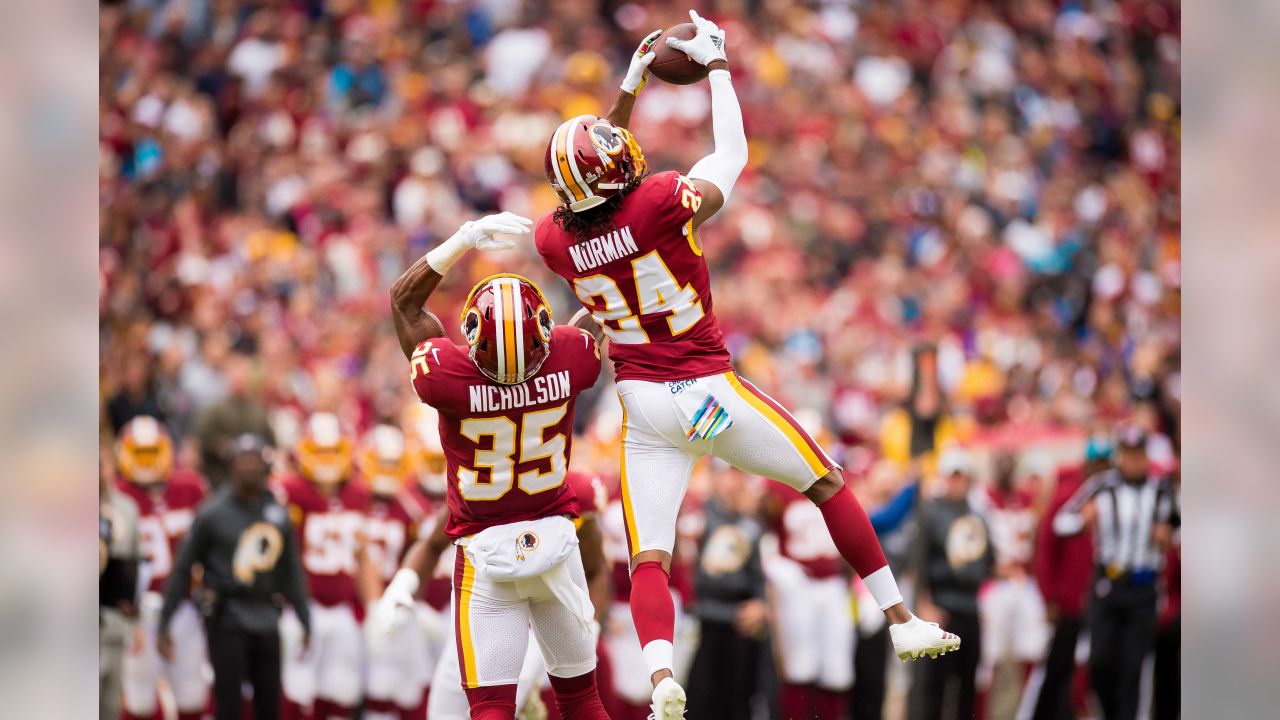 Lot Detail - Ryan Kerrigan - Washington Redskins - 2016 Game-Worn Burgundy  Throwback Jersey - Nov. 13 vs. Vikings