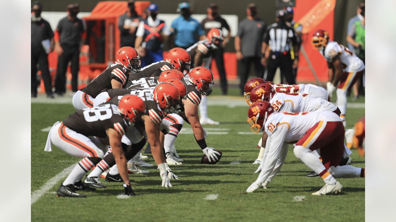 The Washington Football Team loses to the Cleveland Browns 34-20 in a  sloppy, turnover-filled game - Hogs Haven