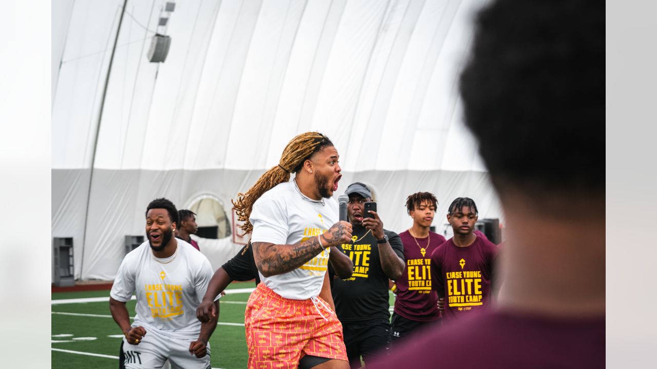 Chase Young's first youth football camp holds personal meaning