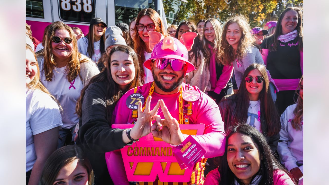 Washington Football Team Unveils 2021 Think Pink® Breast Cancer Awareness  Campaign Plans For Week 5 Of NFL Season