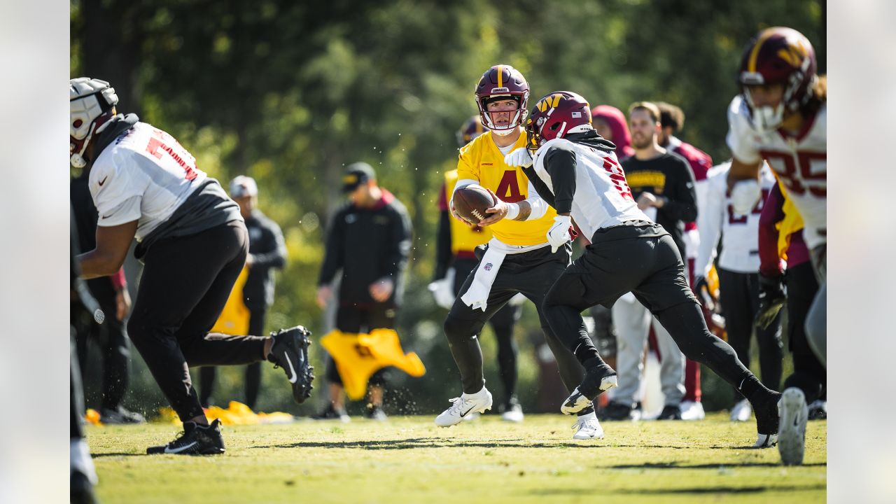 The Posse' present at Commanders practice Friday