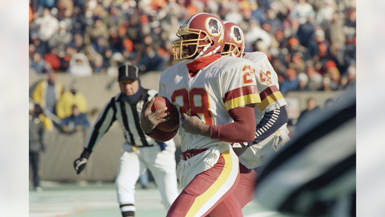 FILE - In this Jan. 31, 1988, file photo, Washington Redskins wide