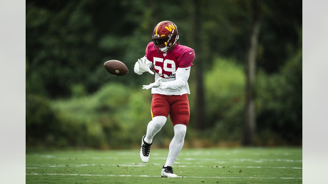 Redskins' Jeremy Reaves tosses out first pitch at Blue Wahoos Stadium