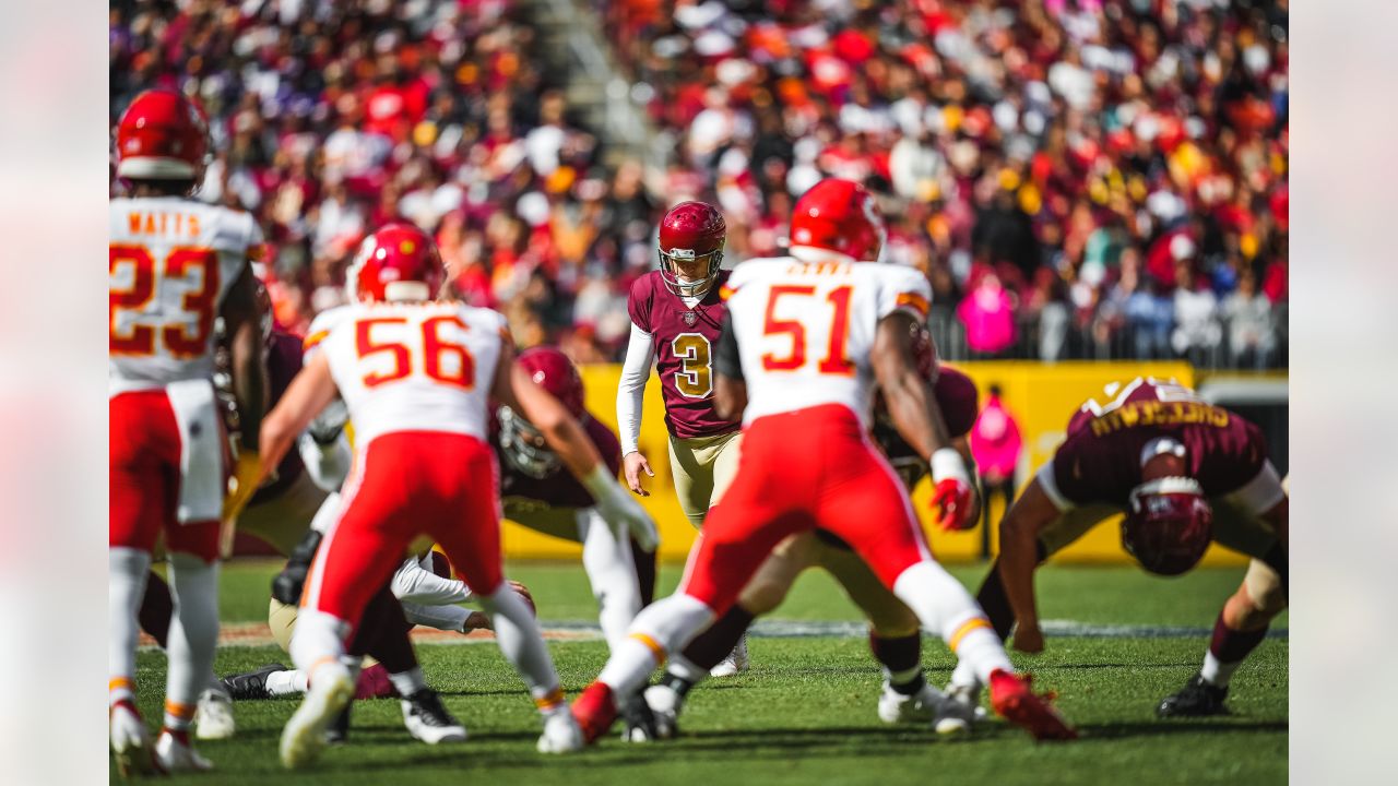 Washington Football Team safety Kamren Curl (31) runs during an NFL  football game against the Los Angeles Chargers, Sunday, Sept. 12, 2021 in  Landover, Md. (AP Photo/Daniel Kucin Jr Stock Photo - Alamy