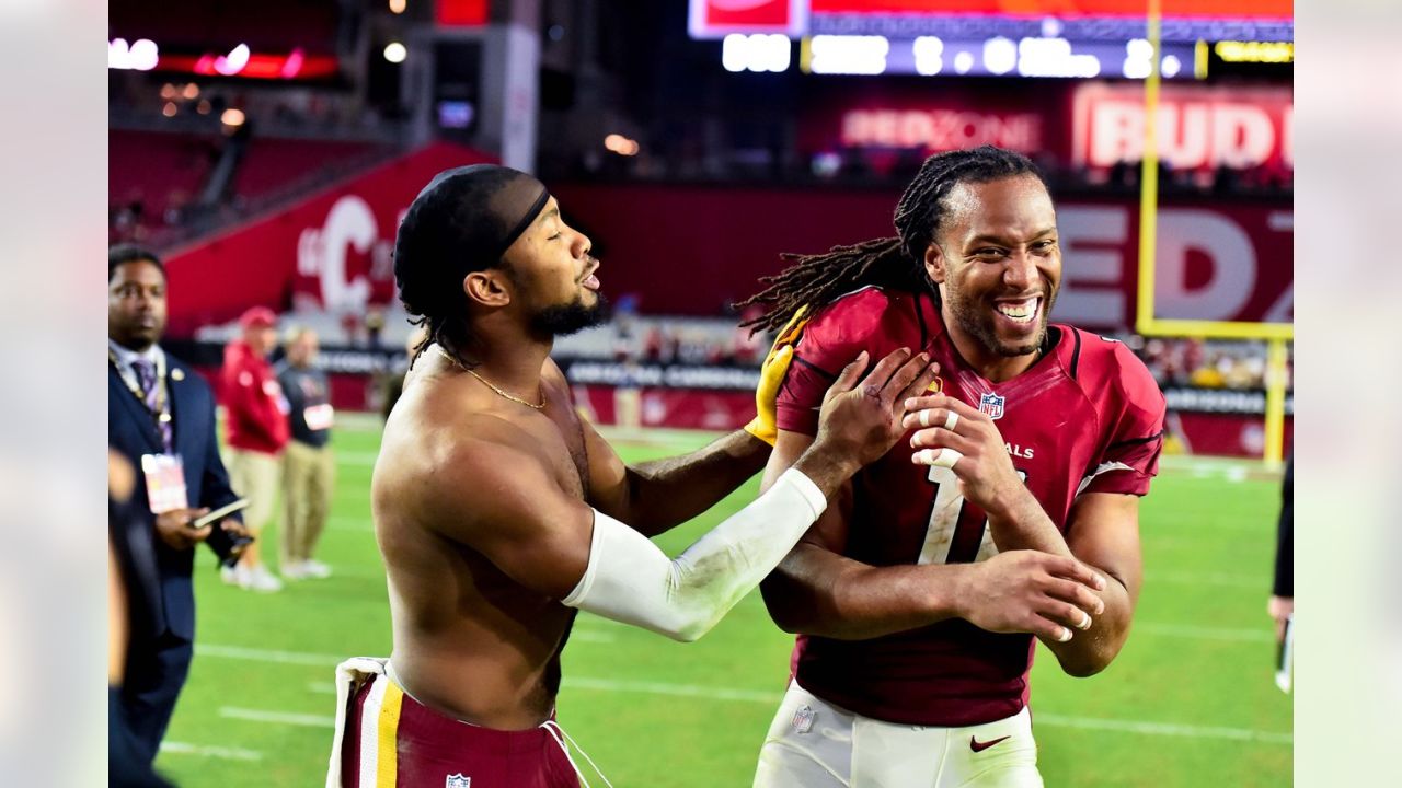 SEP 23, 2012 : Washington Redskins inside linebacker London Fletcher (59)  just misses a pick during the matchup between the Cincinnati Bengals and  the Washington Redskins at FedEx Field in Landover, MD. (