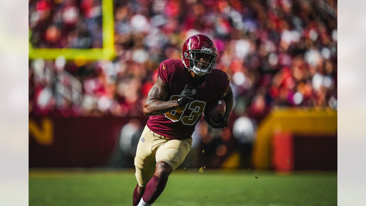 Washington Football Team safety Kamren Curl (31) runs during an NFL  football game against the Los Angeles Chargers, Sunday, Sept. 12, 2021 in  Landover, Md. (AP Photo/Daniel Kucin Jr Stock Photo - Alamy