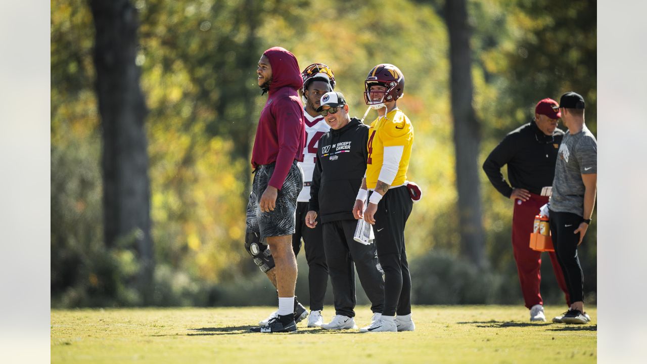 The Posse' present at Commanders practice Friday