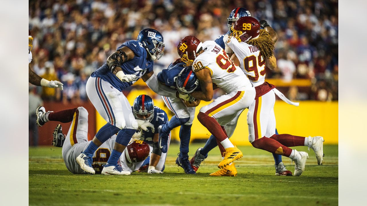 August 6, 2022: Washington Commanders linebacker David Mayo (51) working on  pass coverage technique