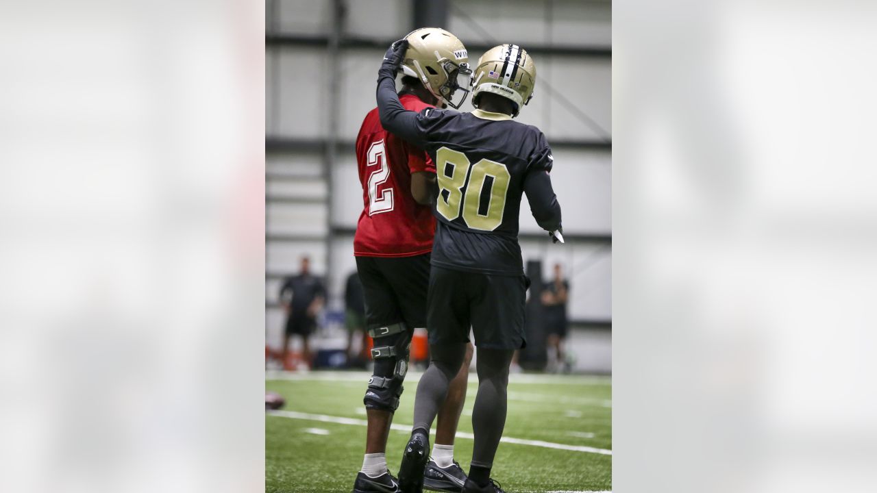 New Orleans Saints, Mark Ingram unveil new black helmet to be worn