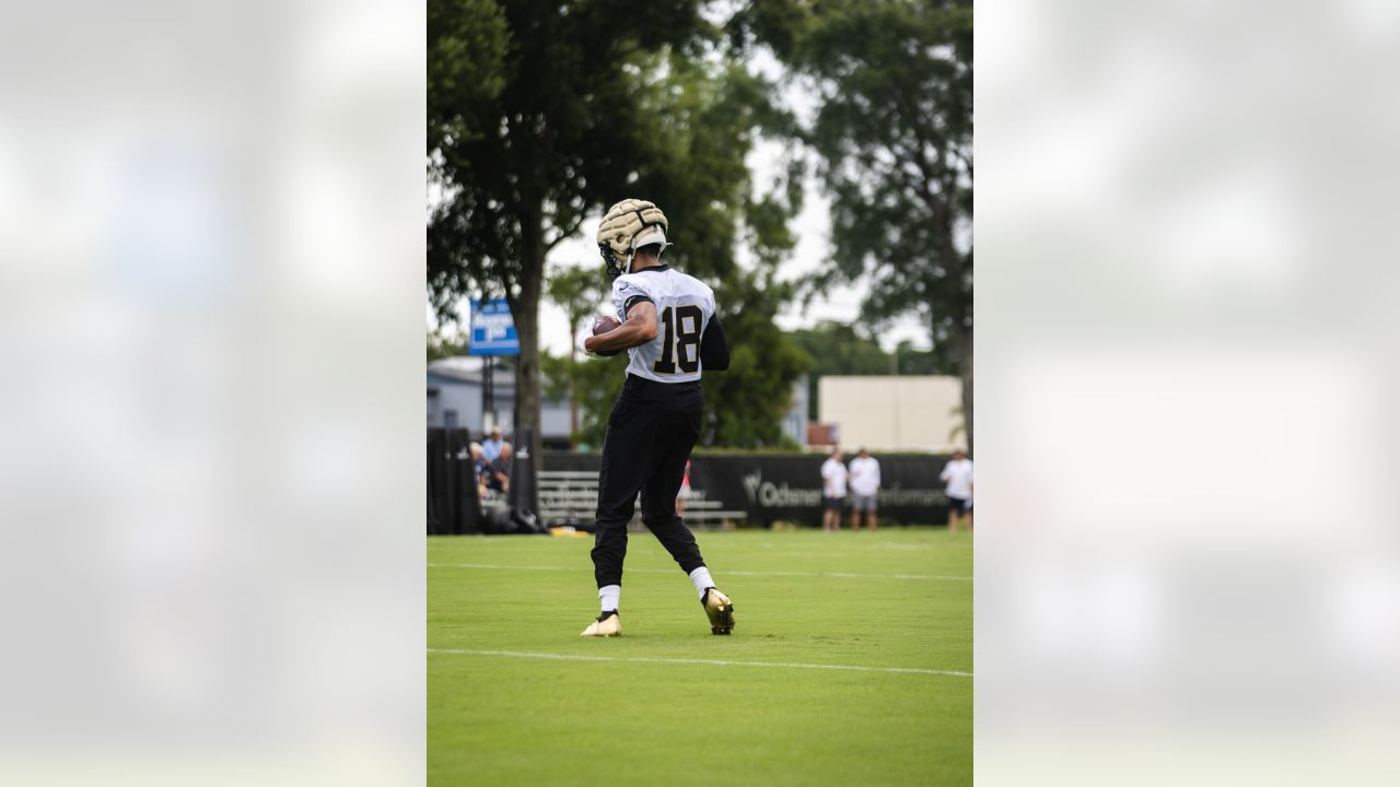 Saints receiver Thomas back at practice after 2 missed games - The