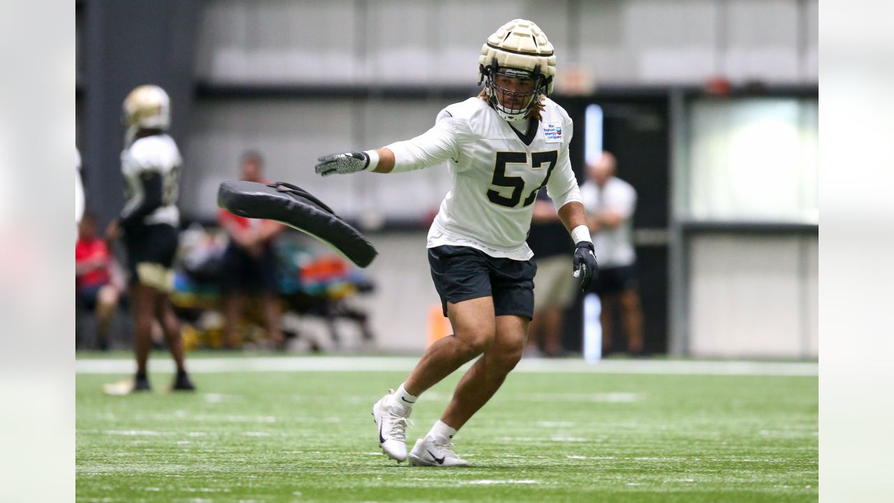 Safety Tyrann Mathieu makes training camp debut with New Orleans Saints