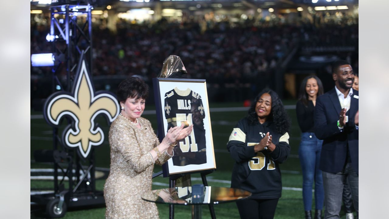 Sam Mills to be inducted into New Orleans Saints Ring of Honor at halftime  Thursday, Dec. 2 – Crescent City Sports