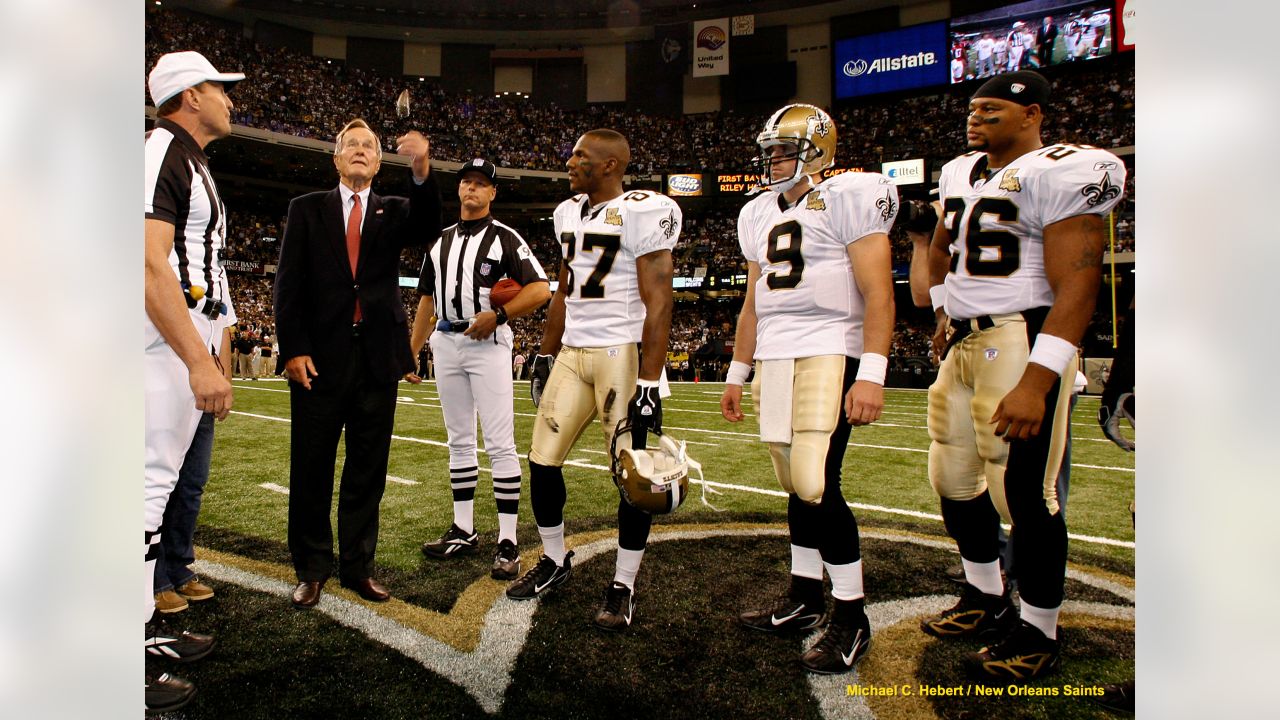 USO Tour Veteran/New Orleans Saints Quarterback Drew Brees Leads Team in  Taking Home Football's Most Coveted Trophy · United Service Organizations