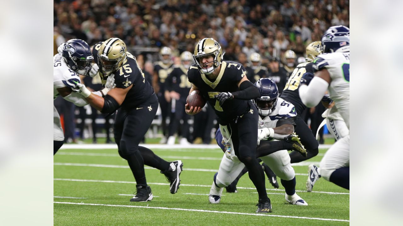 Week 5 Saints Rewatch: Taysom Hill goes beast mode on Seahawks - Canal  Street Chronicles