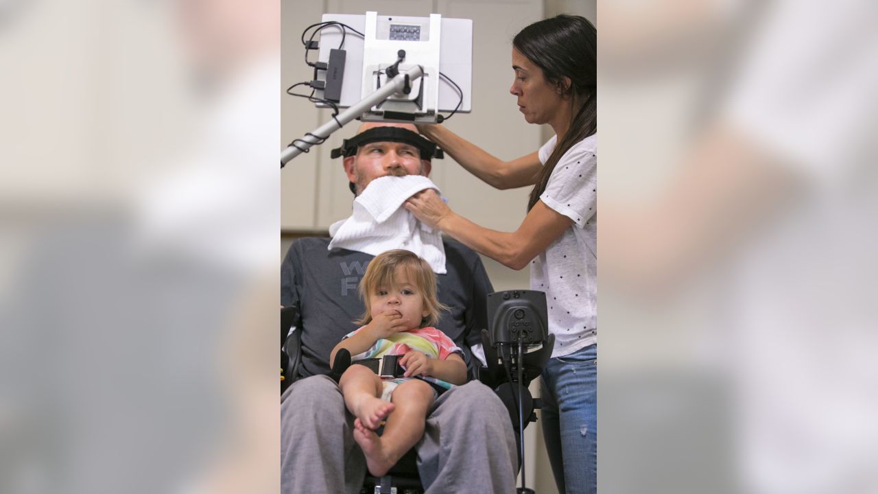 Saints legend Steve Gleason announces discharge from hospital