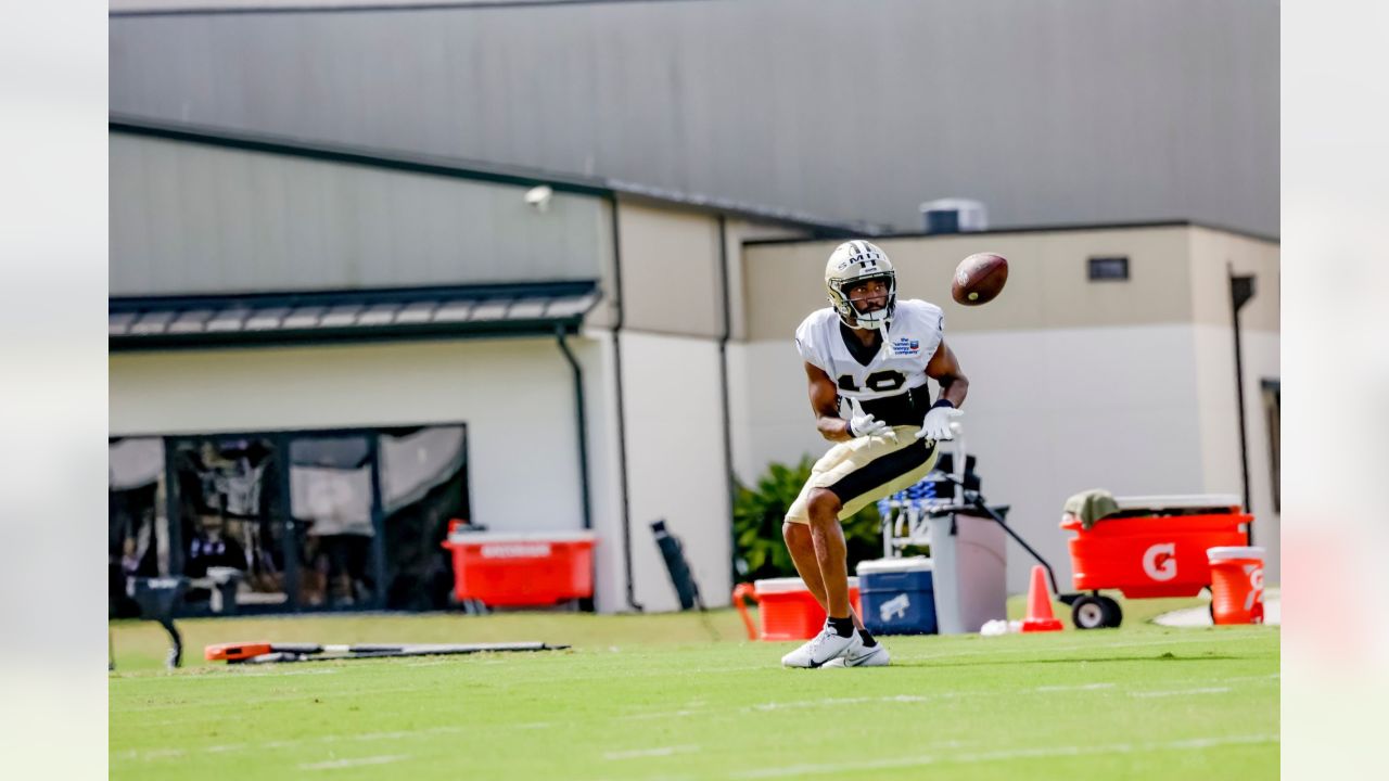 New Orleans Saints quarterback Andy Dalton lights up practice as team  prepares for preseason opener