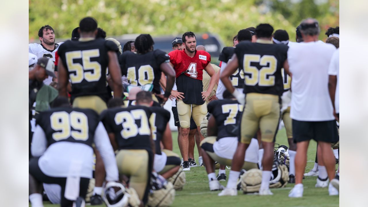 New Orleans Saints wide receiver Jontre Kirklin (85) runs with the