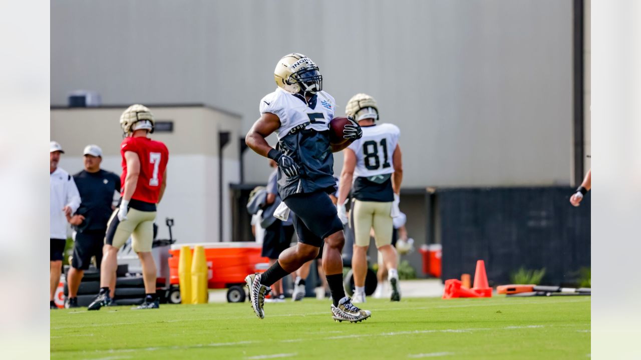 New Orleans Saints quarterback Andy Dalton lights up practice as team  prepares for preseason opener