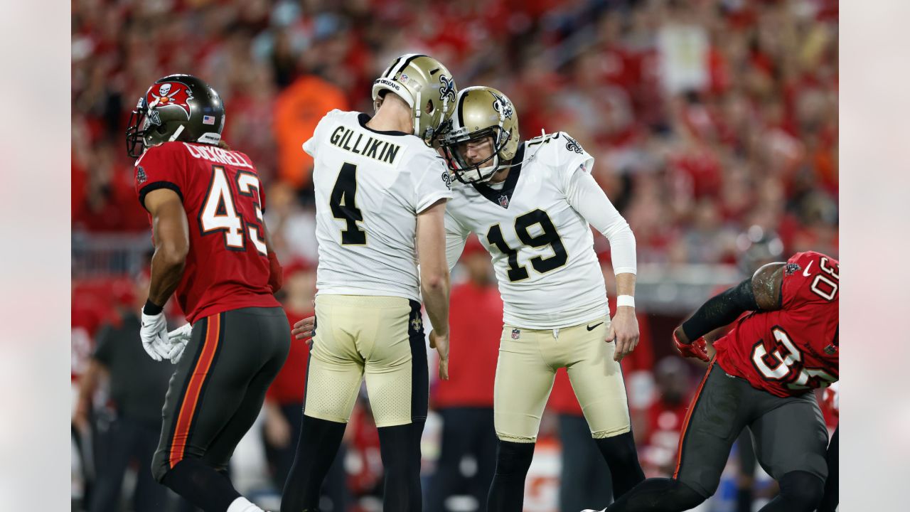 New Orleans Saints vs. Tampa Bay Buccaneers on December 19, 2021