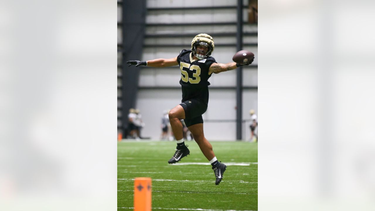 New Orleans Saints safety Smoke Monday (38) in action during an NFL  preseason football game against the Houston Texans, Sunday, Aug. 27, 2023,  in New Orleans. (AP Photo/Tyler Kaufman Stock Photo - Alamy