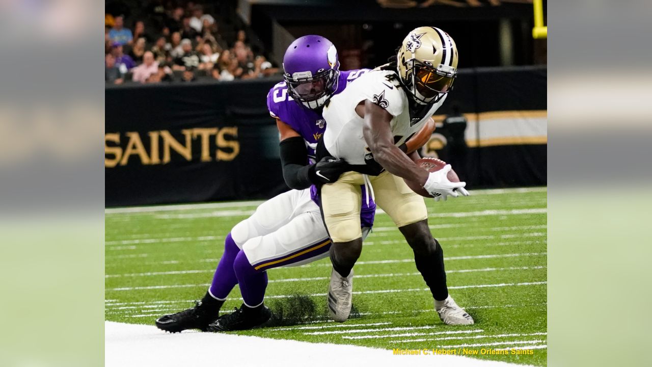 Receiver Deonte Harris showed his potential as returner for New Orleans  Saints