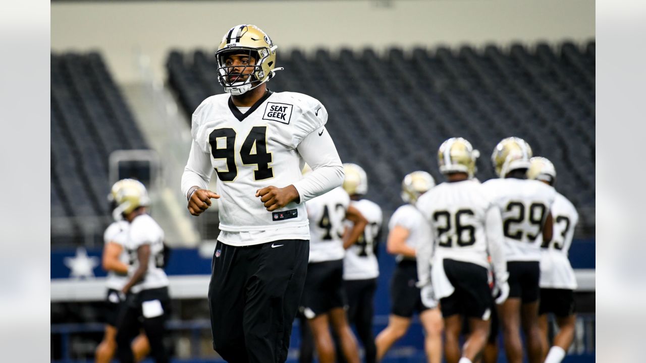 NFL Auction  Hurricane Ida Relief - Saints / Packers game used opening  kickoff ball 9.12.21 - Game played in Jacksonville