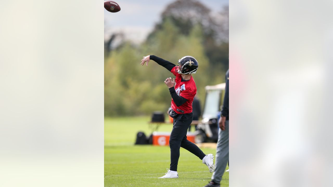 Game balls from the Saints (small) redemption against the Vikings