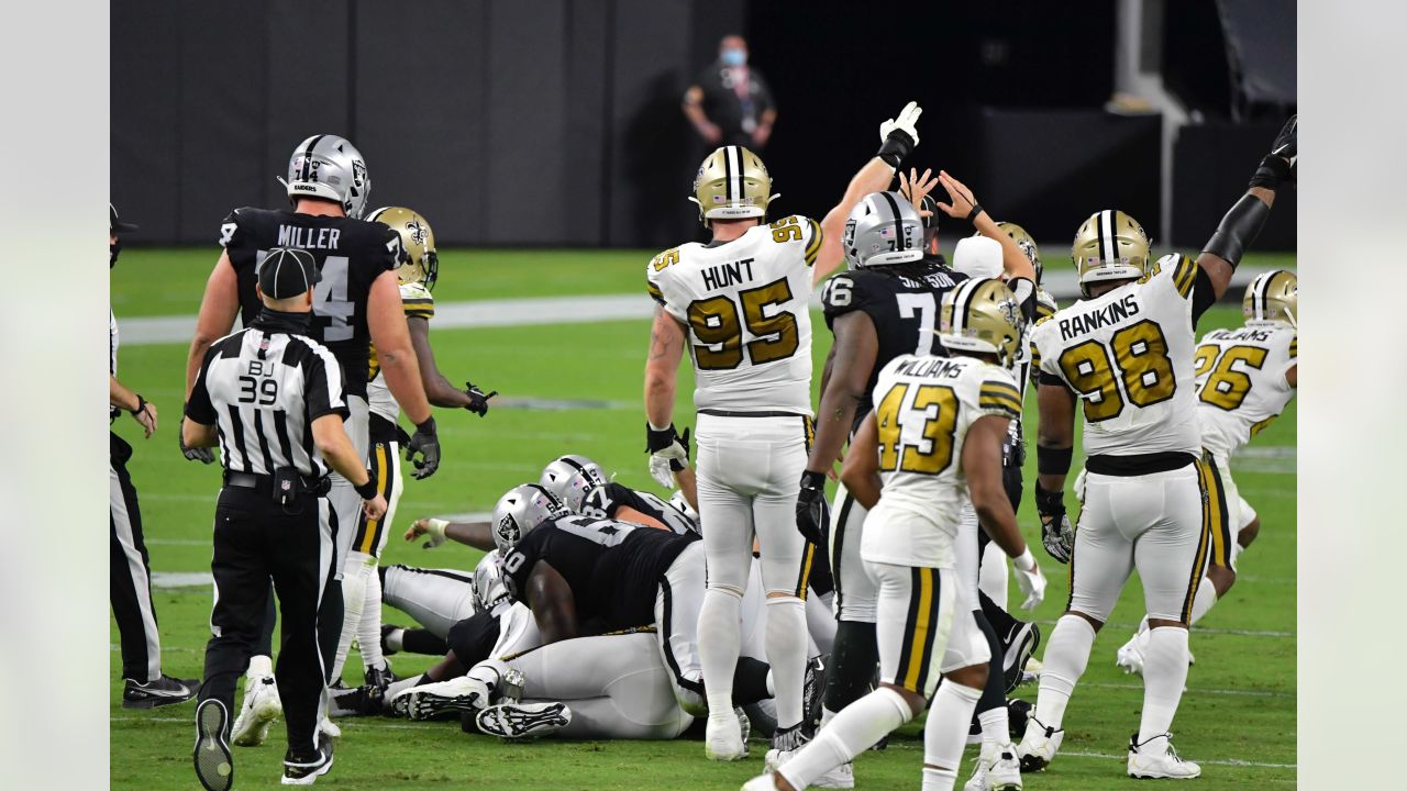 New Orleans Saints 24-34 Las Vegas Raiders: Raiders open Allegiant Stadium  with victory, NFL News