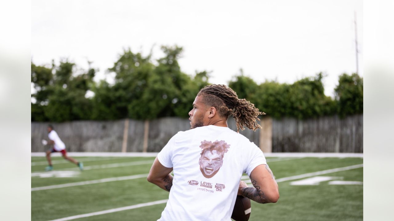 Tyrann Mathieu hosts 2022 Heart of a Badger youth football camp