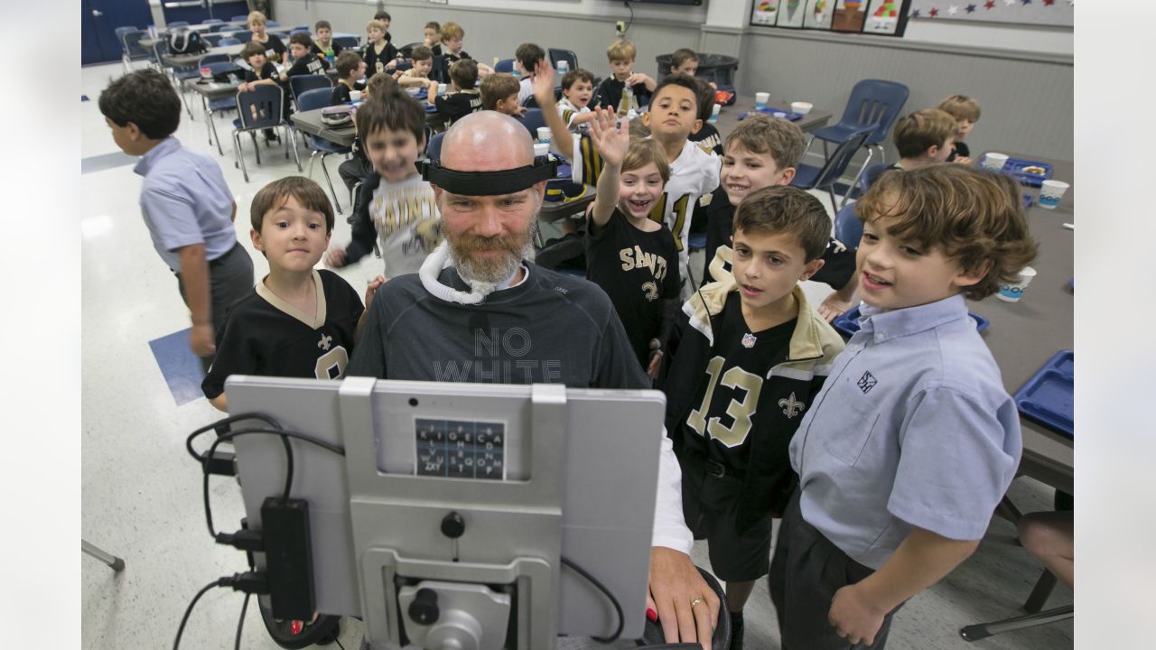 Saints legend Steve Gleason announces discharge from hospital