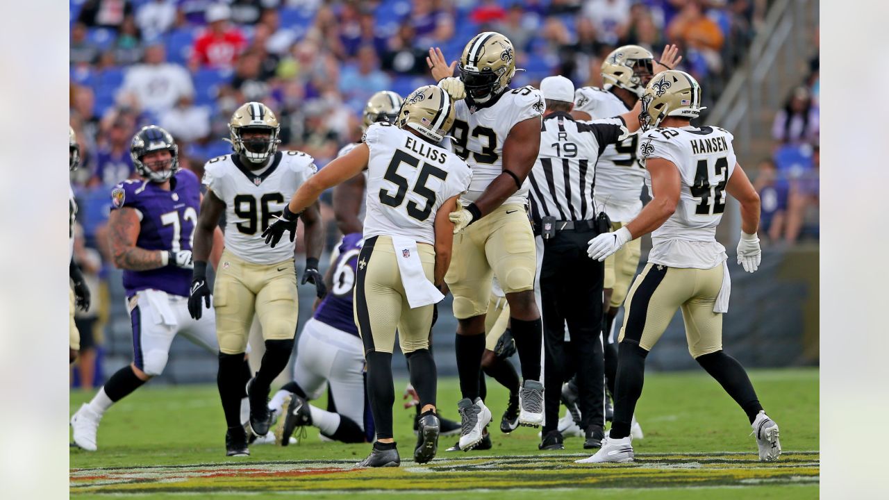 Baltimore Ravens vs. New Orleans Saints, Preseason Week 1, August 14, 2021