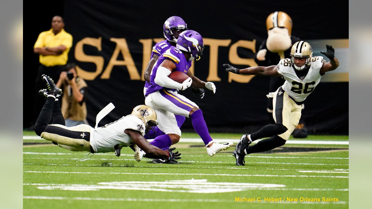 Receiver Deonte Harris showed his potential as returner for New Orleans  Saints