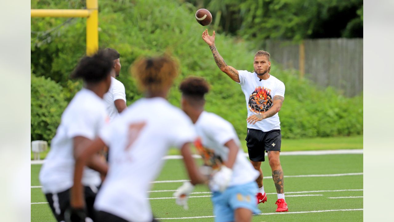 Photos: Tyrann Mathieu hosts sixth annual Heart of a Badger youth skills  camp