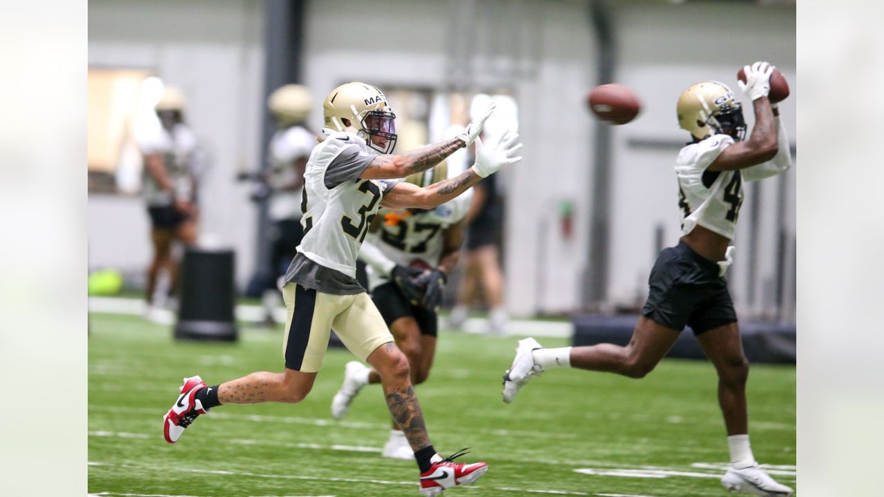 Saints observations: First fight of training camp; Chris Olave looks  unstoppable