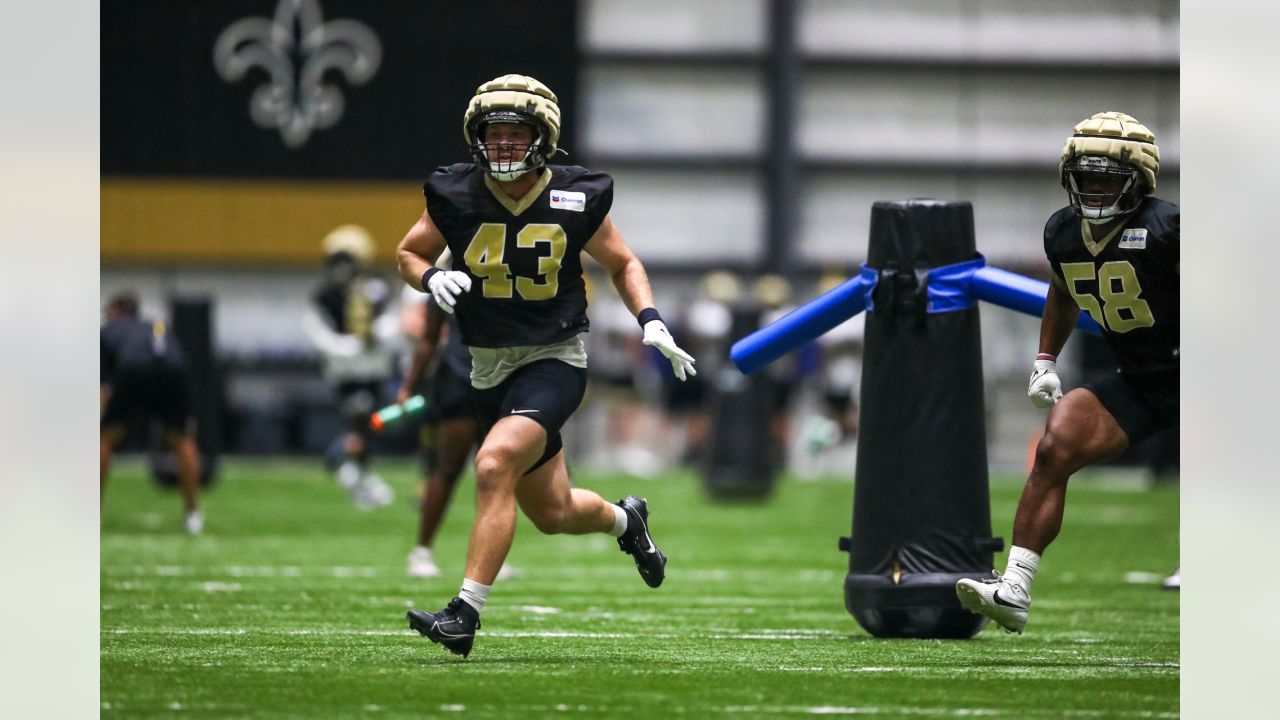 New Orleans Saints safety Smoke Monday (38) in action during an NFL  preseason football game against the Houston Texans, Sunday, Aug. 27, 2023,  in New Orleans. (AP Photo/Tyler Kaufman Stock Photo - Alamy