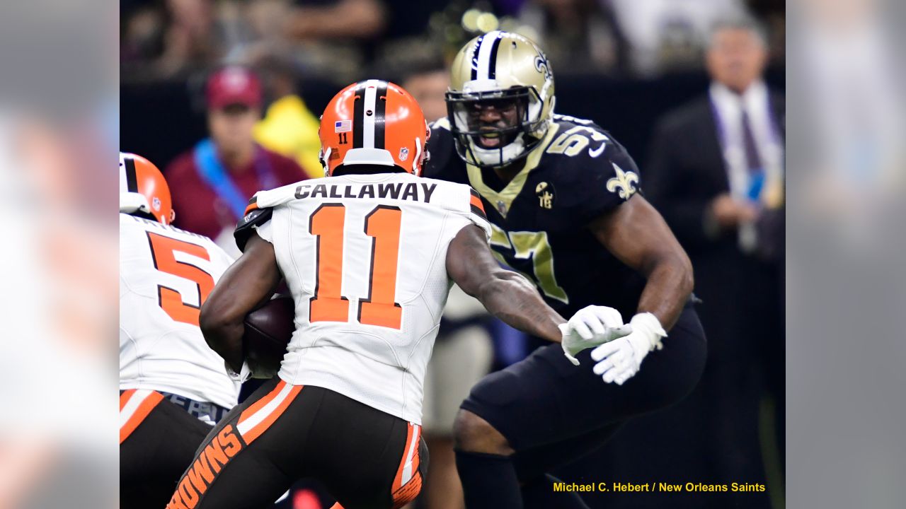 Game notes: New Orleans Saints vs. Cleveland Browns