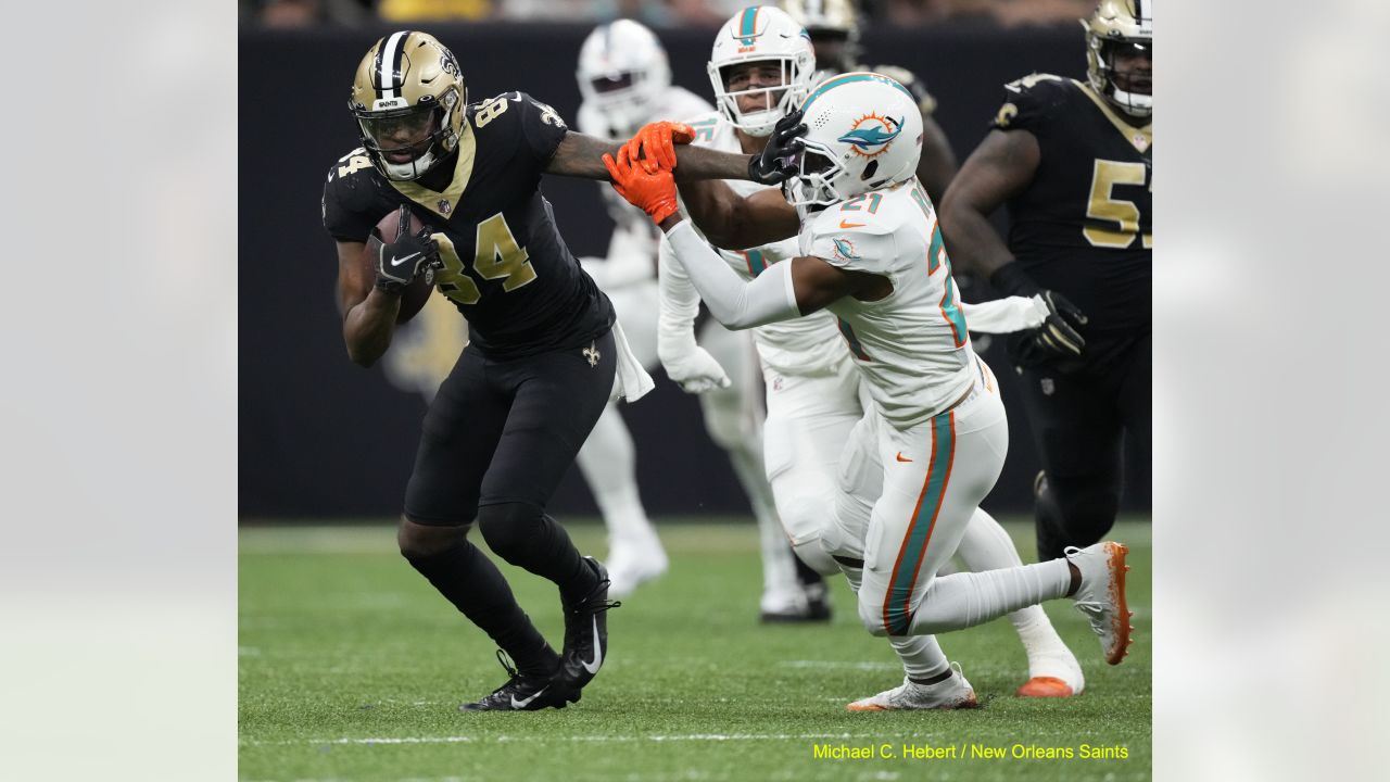 FILE ** The New Orleans Saints take the field against the Miami Dolphins in  a pre-season NFL football game in the Superdome in New Orleans in this Aug.  30, 2007. file