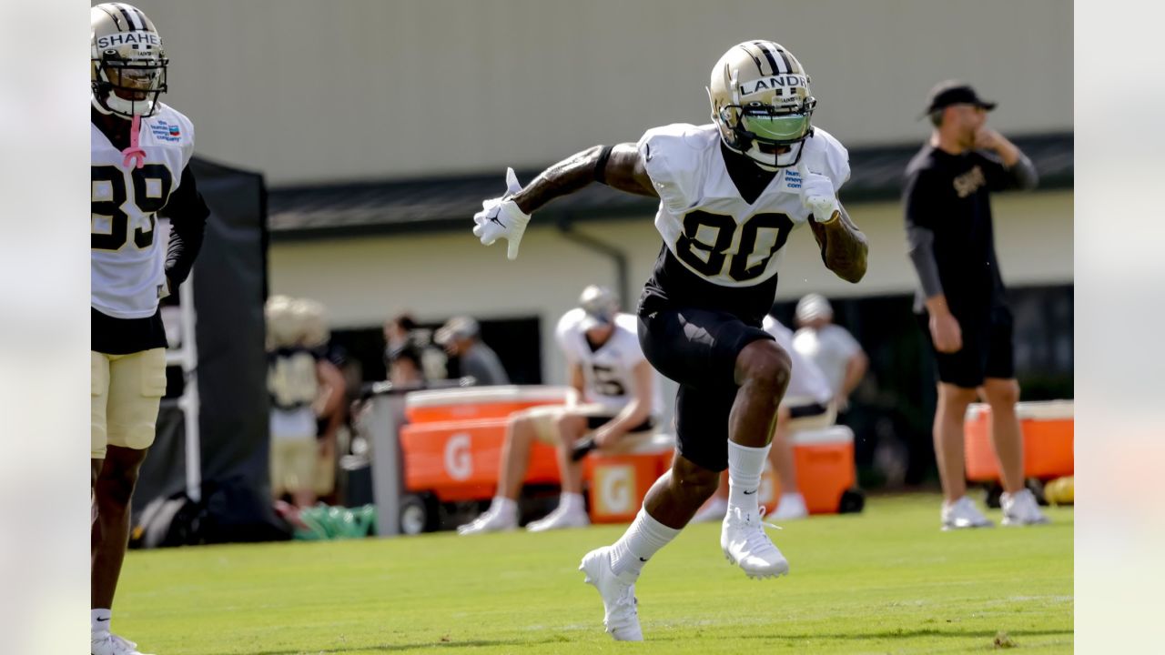 New Orleans Saints quarterback Andy Dalton lights up practice as team  prepares for preseason opener