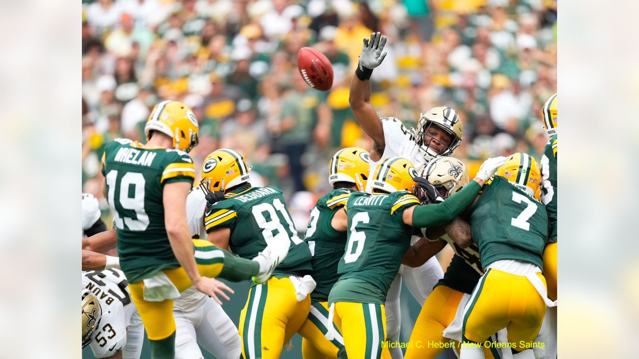 New Orleans Saints 'let one slip away' in loss to Green Bay Packers