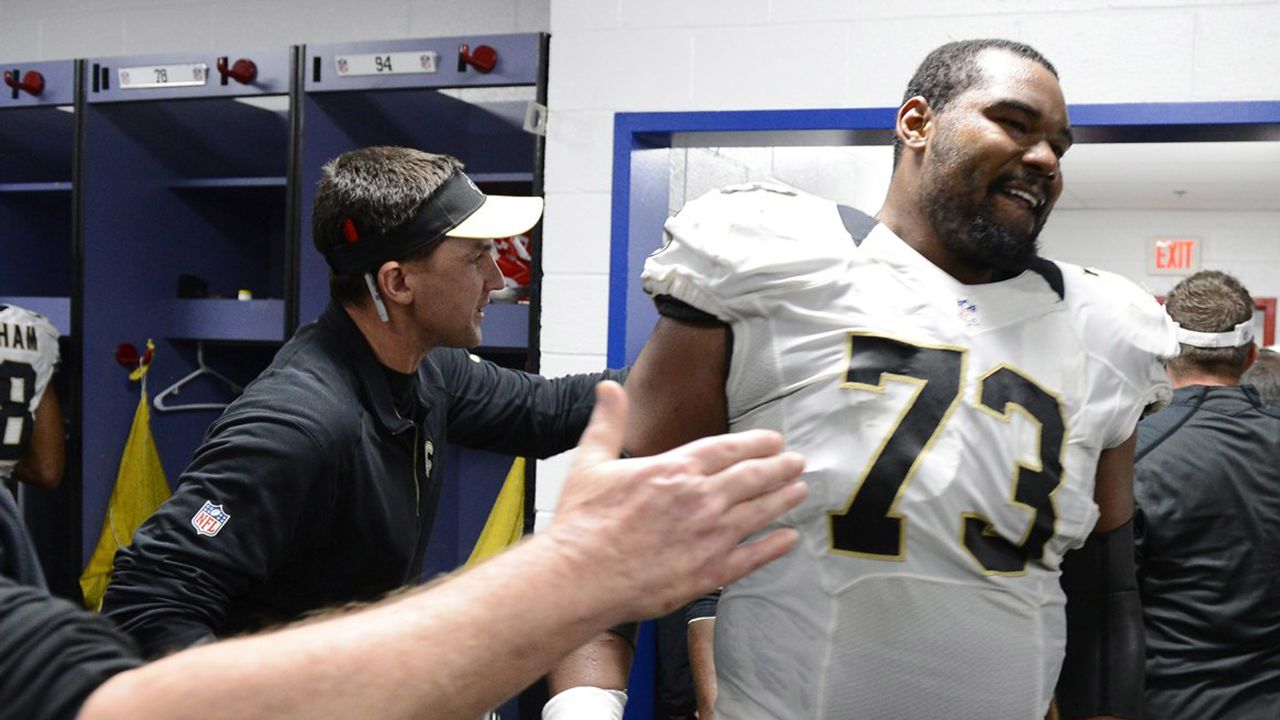 From long shot to sure shot: Former Saints OT Evans enters state hall of  fame - American Press