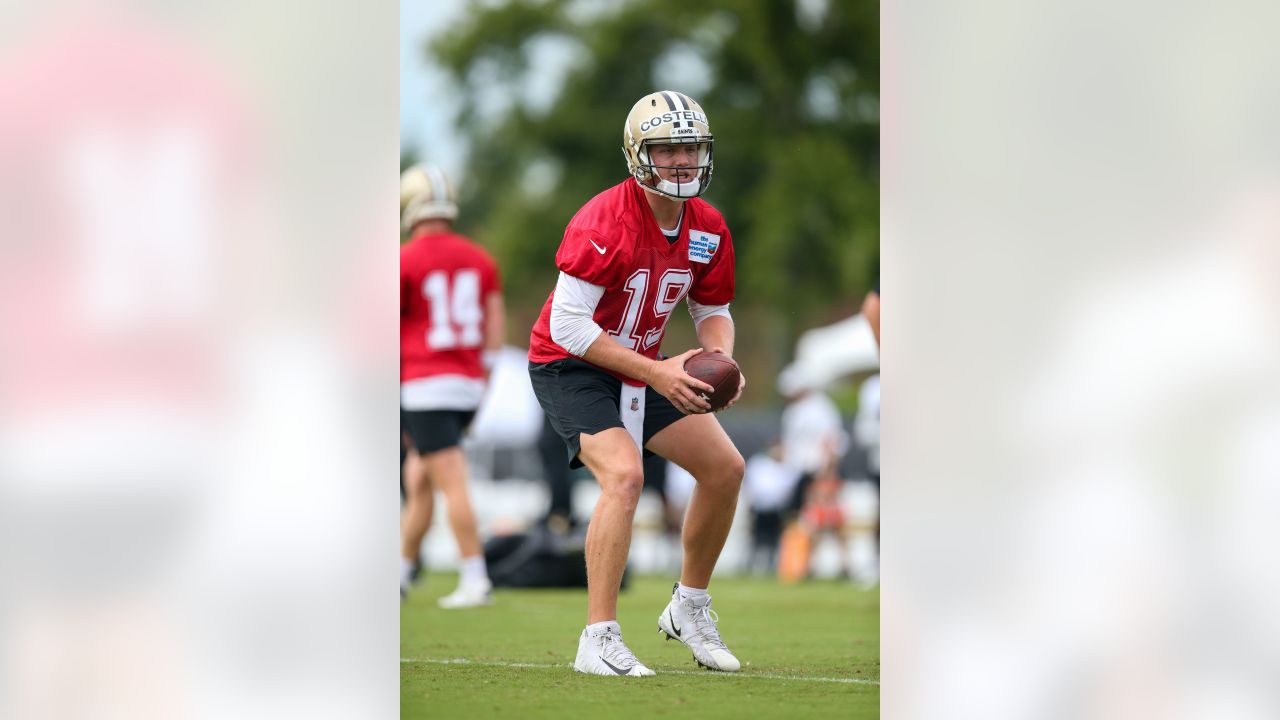 New Orleans Saints rookie tackle Trevor Penning taking small steps toward  eventual goal