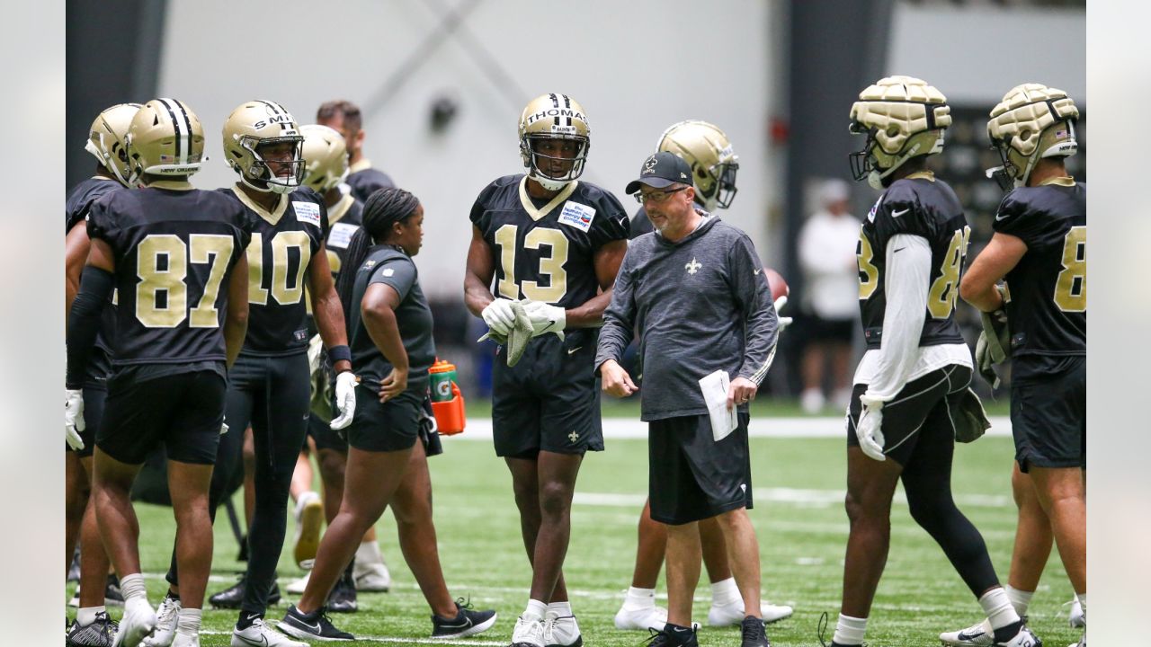 New Orleans Saints safety Tyrann Mathieu (32) runs through drills at the  team's NFL football minicamp in Metairie, La., Thursday, June 15, 2023. (AP  Photo/Gerald Herbert Stock Photo - Alamy