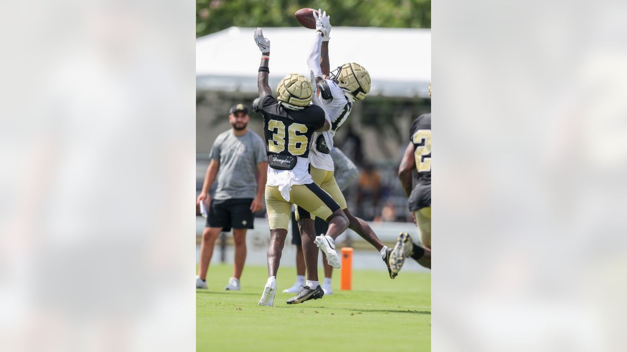 New Orleans Saints wide receiver Jontre Kirklin (85) runs with the