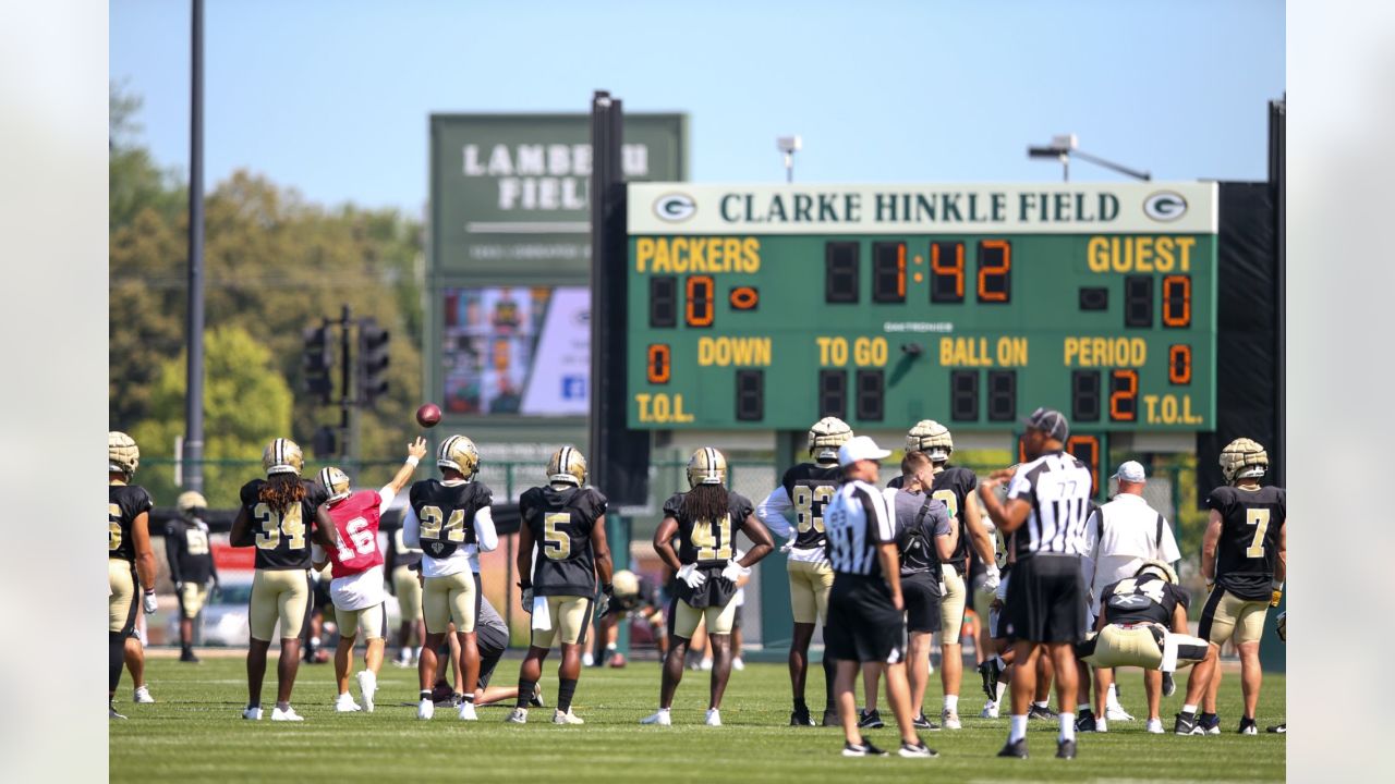 Packers 2022 training camp live updates at Ray Nitschke Field