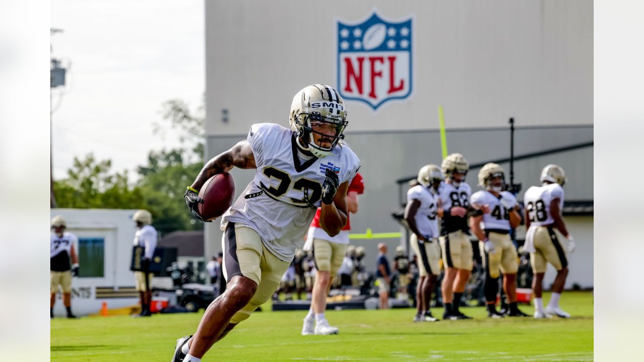 New Orleans Saints quarterback Andy Dalton lights up practice as team  prepares for preseason opener