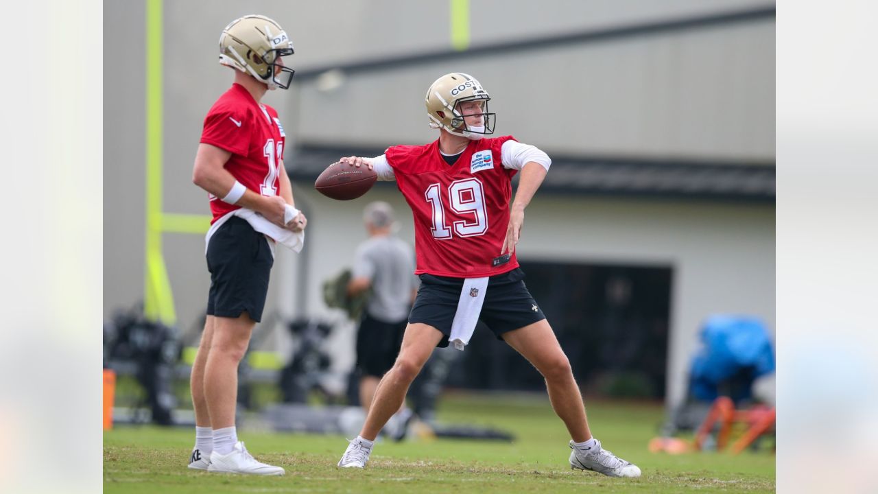 Saints Rookie Minicamp 2022 Trevor Penning Offensive Tackle Interview  5/14/2022