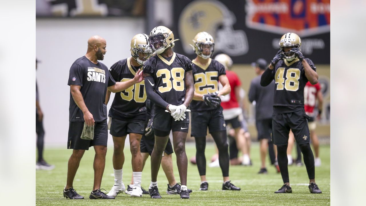 New Orleans Saints safety Daniel Sorensen (25) plays defense during an NFL  Preseason game against the Green Bay Packers Friday, Aug. 19, 2022, in  Green Bay, Wis. (AP Photo/Jeffrey Phelps Stock Photo - Alamy